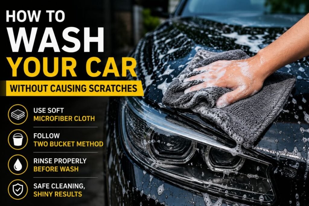 How to Wash Your Car Without Causing Scratches? Roads Ride
